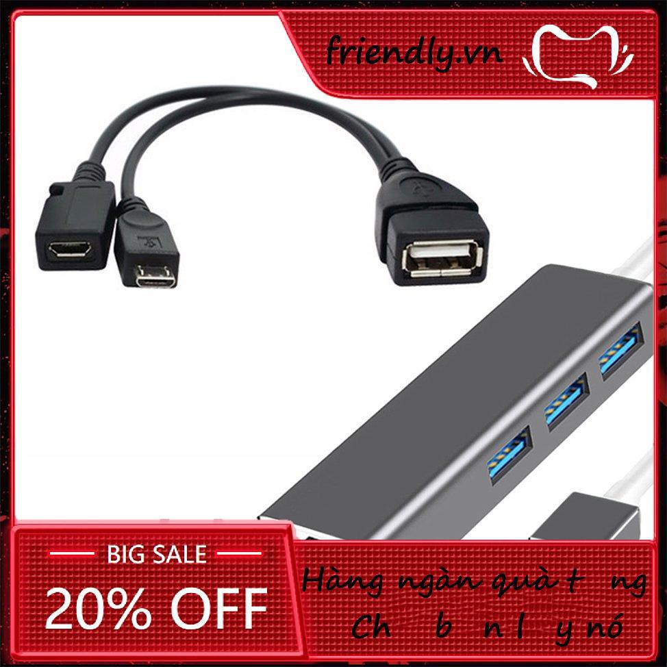 Bộ Chia 3 Cổng Usb Hub Lan Ethernet Cho Amazon Fire 3 Port