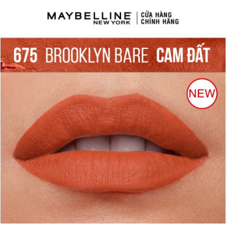 Son Lì Mịn Môi Dưỡng Môi Maybelline New York Color Sensational Creamy Matte 3.9g - Mỹ Chính Hãng