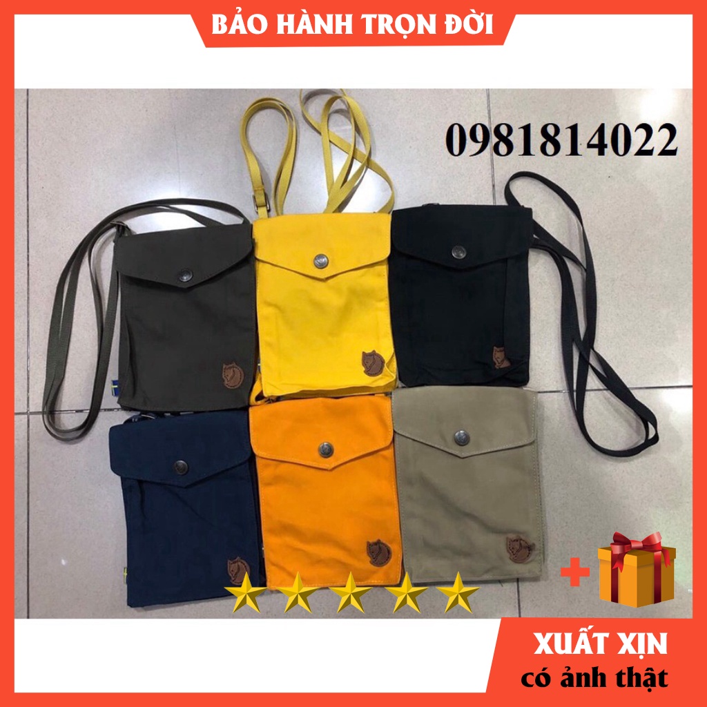 Túi đeo chéo Fjallraven Kanken Pocket vải G1000 BẢO HÀNH TRỌN ĐỜI