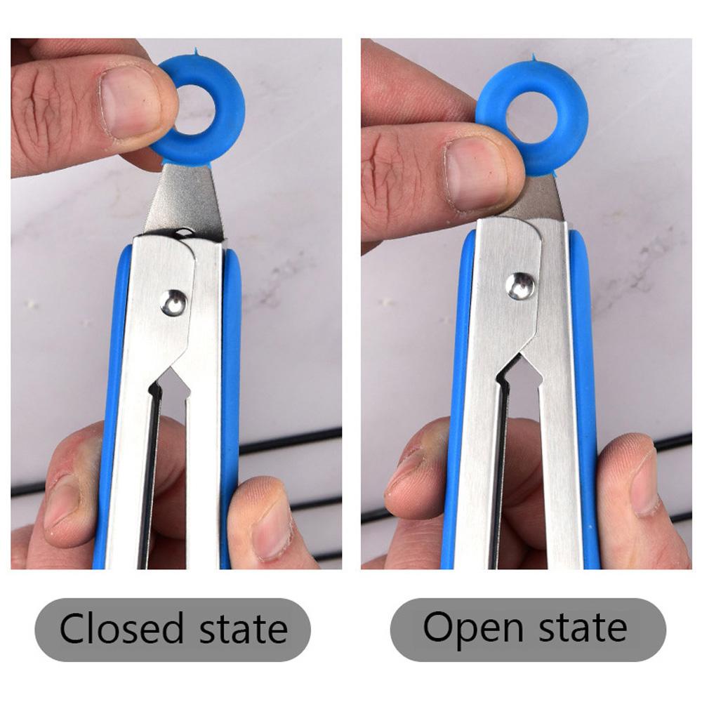 Kẹp Gắp Mì Ý Bằng Silicone Và Thép Không Gỉ
