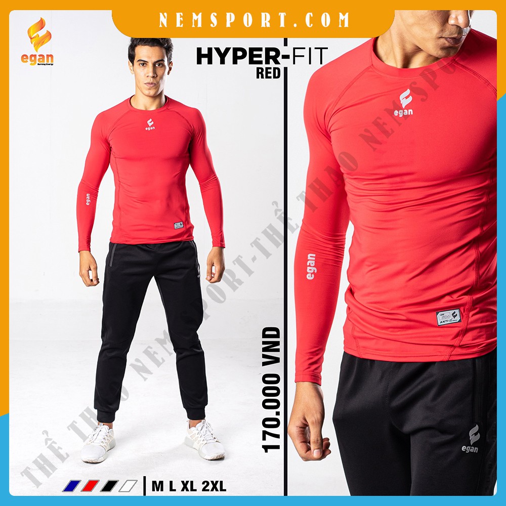 Áo Body Thể Thao Nam, Giữ Nhiệt Chống Nắng Cao Cấp HYPERFIT EGAN