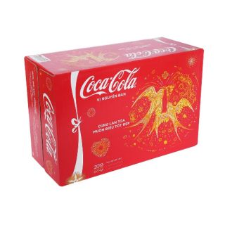Thùng 24 lon Coca-Cola 320ml