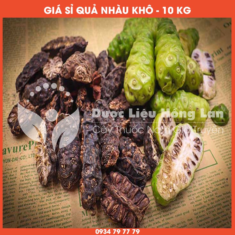 Cung cấp sỉ QUẢ NHÀU khô giá bán 10kg - Công ty dược liệu Hồng Lan