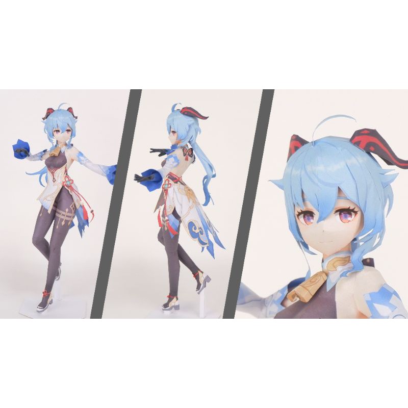 Mô hình giấy anime girl Anime Game Genshin Impact] Ganyu