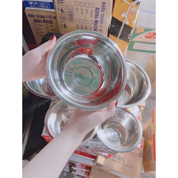 Bộ 5 tô inox