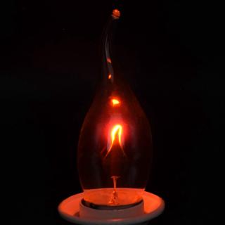 Bóng đèn LED hình ngọn lửa giả E14 E27 phong cách cổ điển