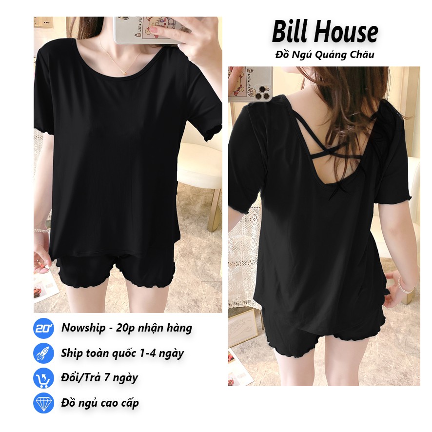 Đồ Bộ Mặc Nhà Đan Lưng Thun Sữa Mềm Dễ Chịu BC11 | BigBuy360 - bigbuy360.vn