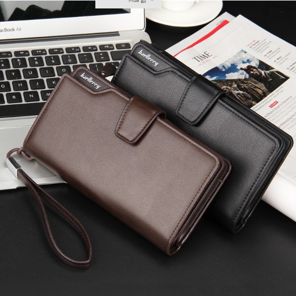 [CHÍNH HÃNG - BẢO HÀNH 1 NĂM]Ví da dáng dài chính hiệu Baellerry cao cấp KDR-V004 Kodoros