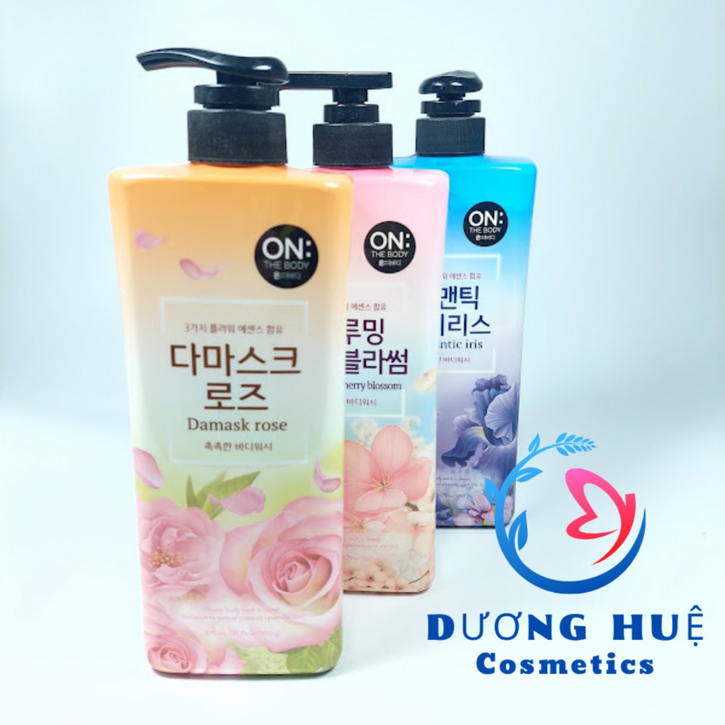 Sữa tắm on the body hương nước hoa mềm mịn da 900g Hàn Quốc (Chính hãng)