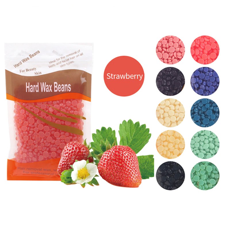Sáp Wax 💝FREESHIP💝 Sáp Wax Lông Nóng HARD WAX BEAN 100GRAM - Tặng Kèm Que Wax