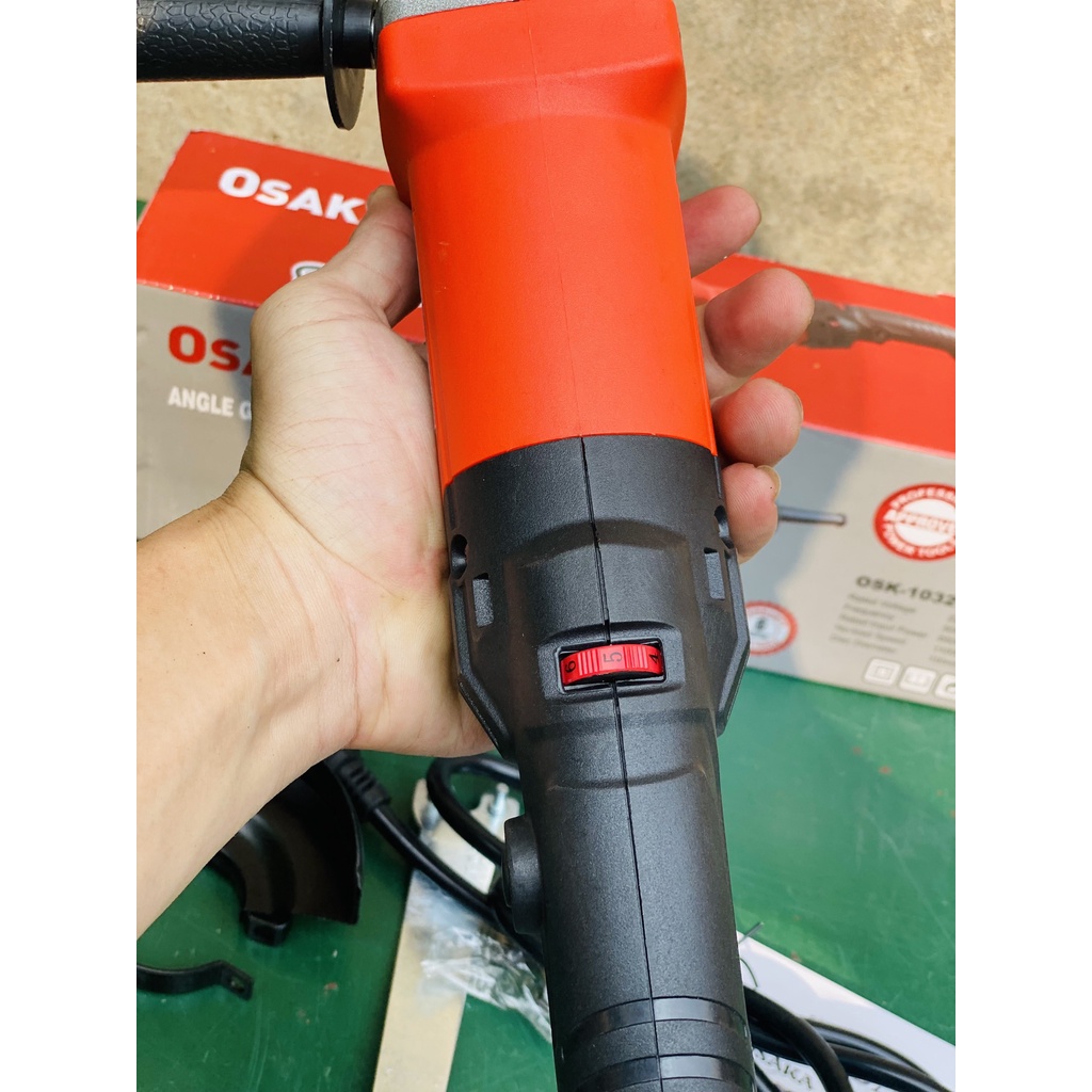 MÁY MÀI CẮT GÓC CẦM TAY 1 TẤC  OSAKA 850W OSK-1032C ĐUÔI DÀI