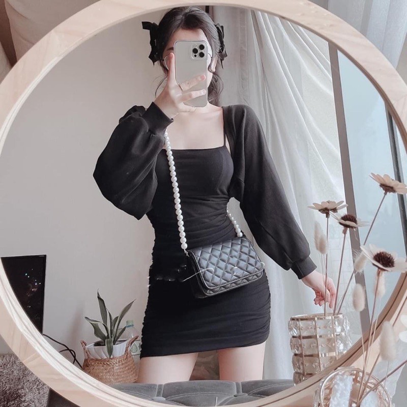 [Mã WAMT1505 giảm 10K đơn 0K] [ RẺ VÔ ĐICH ] váy nhún 2 món ( kèm ảnh thật ) | BigBuy360 - bigbuy360.vn