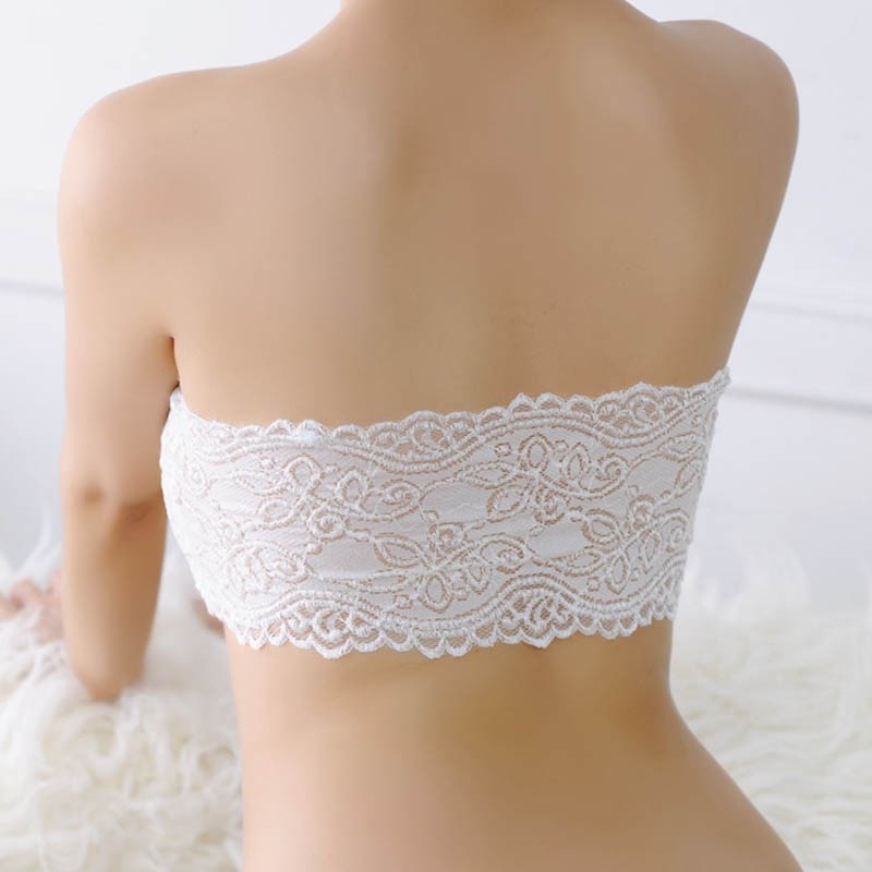 Áo ngực ống phối ren êm ái và quyến rũ cho nữ | BigBuy360 - bigbuy360.vn