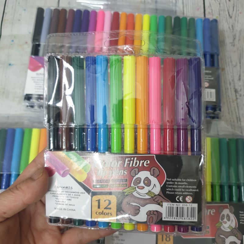 Bộ 12/ 18/ 24 bút dạ màu cho bé tô màu sáng tạo