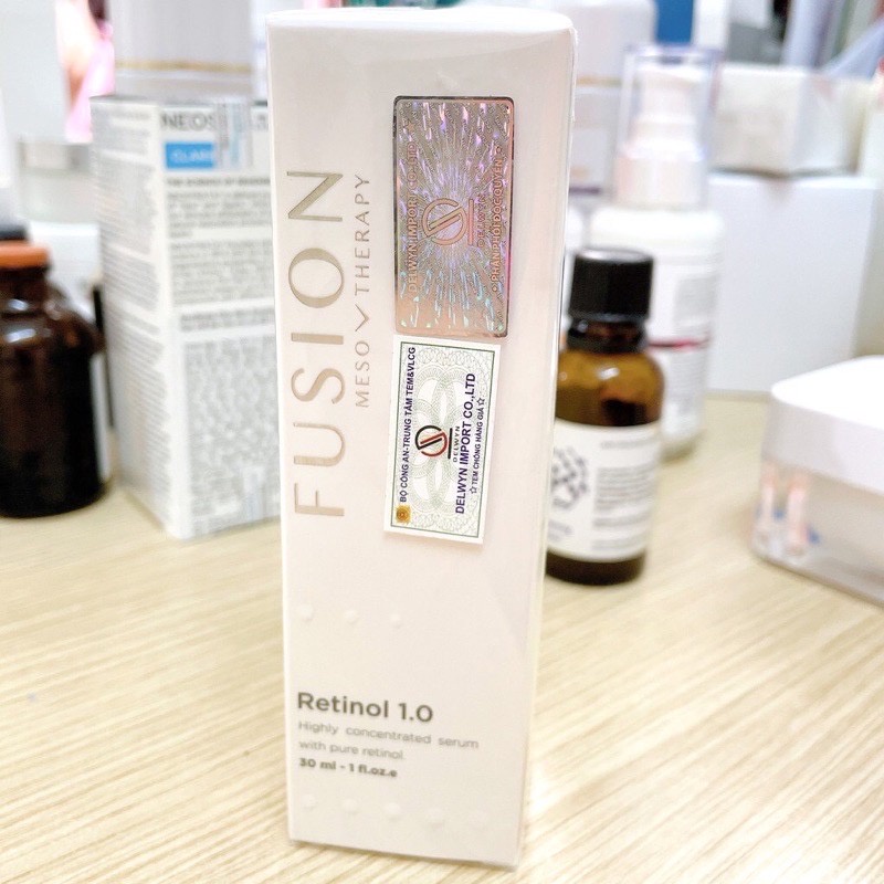 [Hàng Chính Hãng] Serum Retinol 1.0 Fusion 30ml - Giảm mụn, sắc tố, đẩy lùi lão hoá da | BigBuy360 - bigbuy360.vn