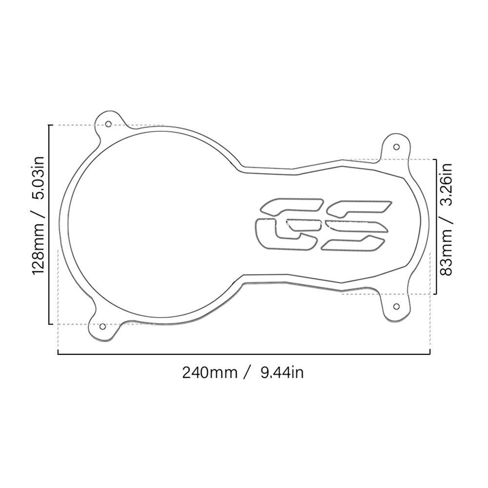 Kính Chắn Gió Tùy Chỉnh Tiện Dụng Cho Xe Máy