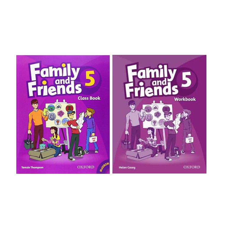 Family and Friends 1st - Full level từ starter đến 5 (CB và WB) - kèm file nghe