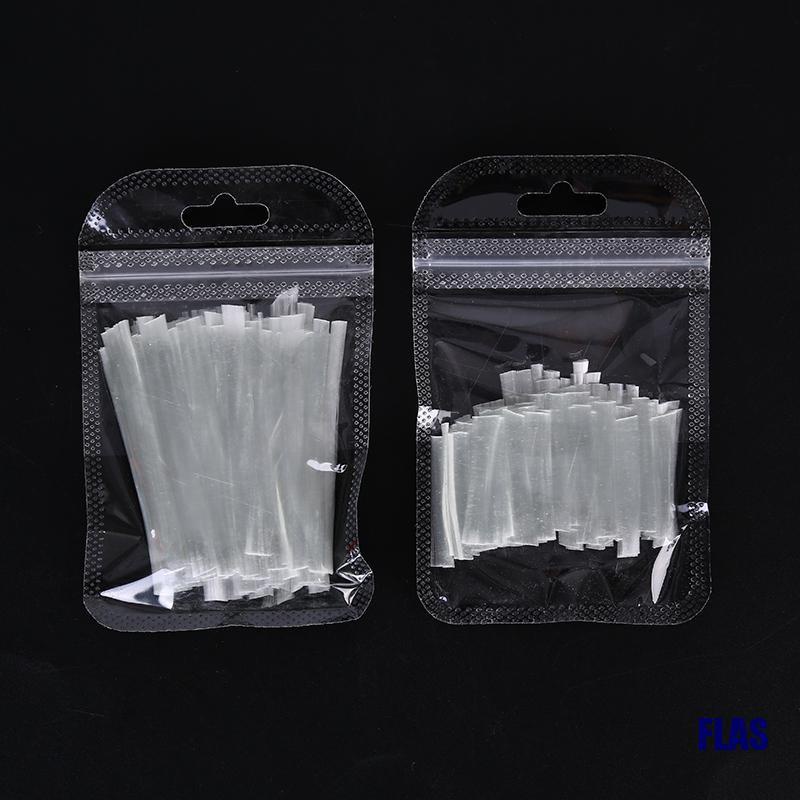 Set 100 Sợi Thủy Tinh Nối Dài Móng Tay Giả Bằng Acrylic & Kính Acrylic