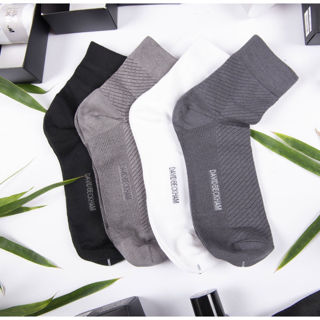 Hộp 5 đôi tất cho nam cổ cao  và cổ ngắn