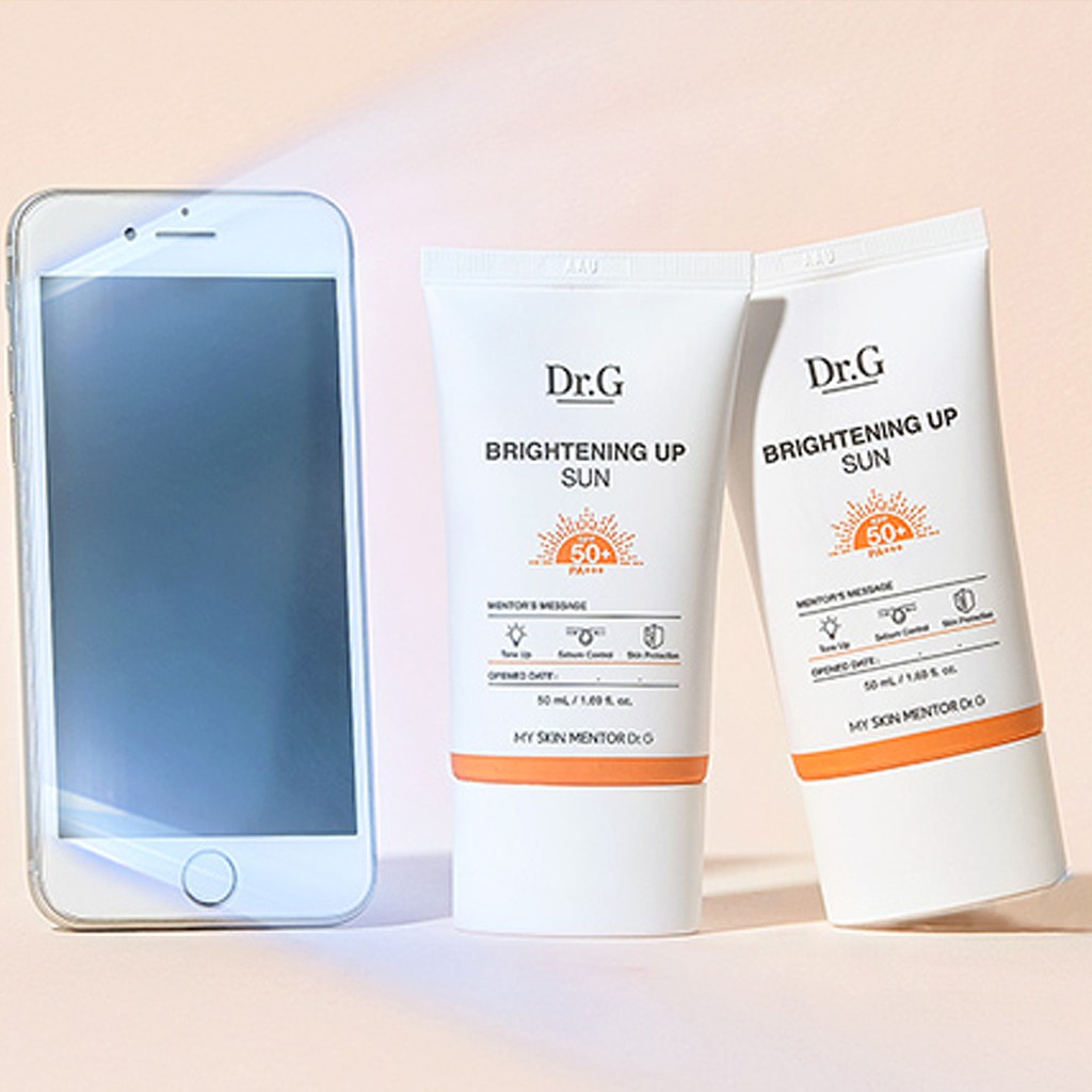 [Hàng mới về] Kem chống nắng làm sáng SPF50 + PA +++ Dr.G 50ml