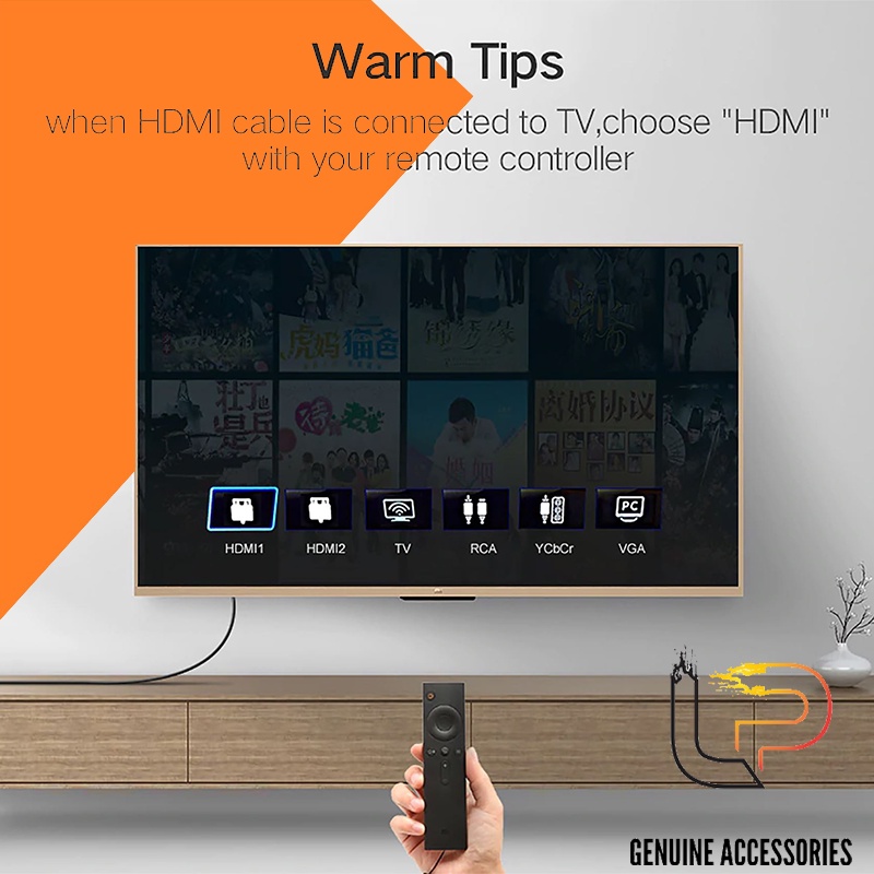 Cáp HDMI 2.0 Hỗ Trợ 2K/4K NITSUMI DÀI 1.5M - 3M - 5M - 10M
