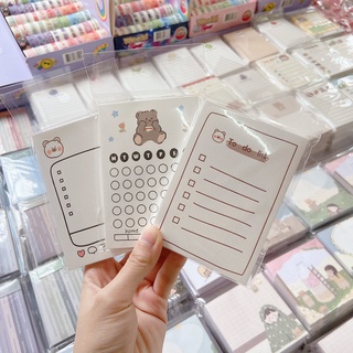 ✨🍬 Giấy Note To-do-list Dễ Thương (Trang Trí Sổ / Bullet Journal) 🍬✨