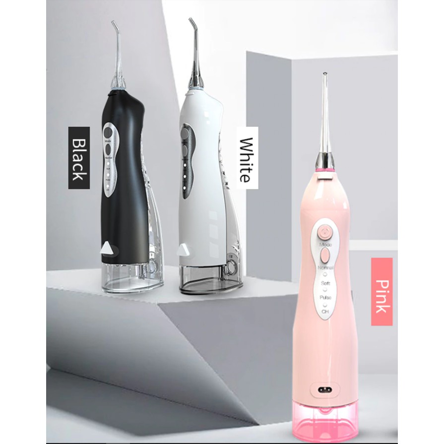 Máy Tăm Nước Không Dây Cao Cấp Oral Irrigator FL-V8 - Dụng Cụ Vệ Sinh Chăm Sóc Răng Miệng Chuyên Nghiệp - Bảo Hành 1 Năm