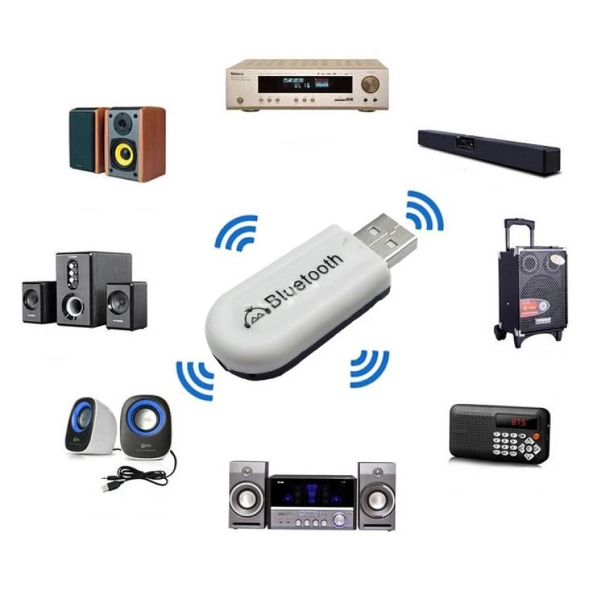 USB bluetooth HJX 001 kết nối loa thường thành loa bluetooth chính hãng BH 1 đổi 1
