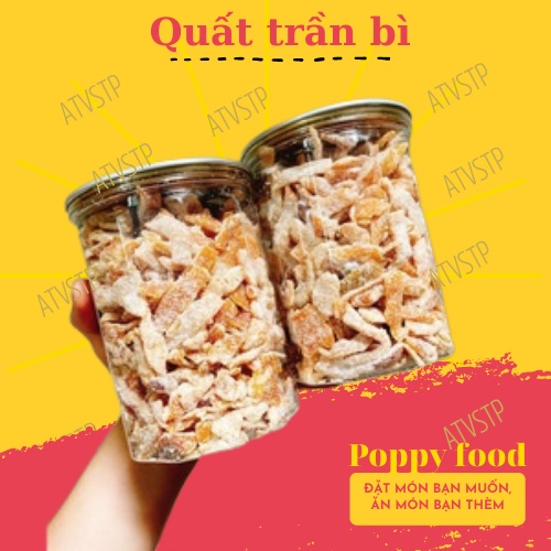 Quất trần bì ( tốt cho sức khỏe) 300gr, đồ ăn vặt ngon, đồ ăn vặt sạch