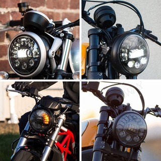 Đèn Led 5.75inch 70W dành cho xe máy Harley
