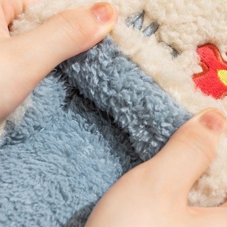 Dép Bông Đi Trong Nhà - Văn Phòng Hình Họa Tiết Hoa Xinh Xắn