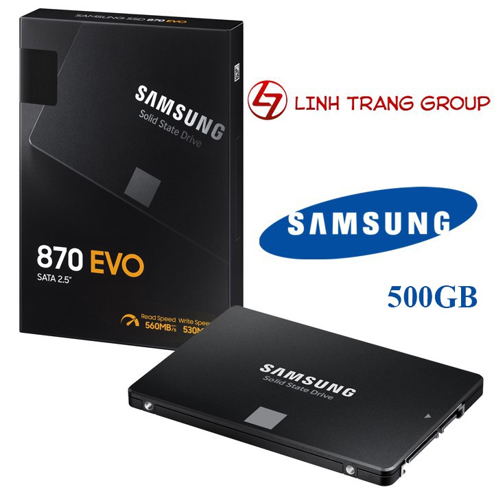 Ổ cứng SSD 2.5 inch SATA Samsung 870 EVO 500GB 1TB - Bảo hành 5 năm - SD87 SD94