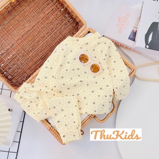 Bộ Cotton Quảng Châu mặc thu đông