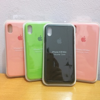 Ốp lưng silicon chống bám bẩn iphone x, xs, xmas