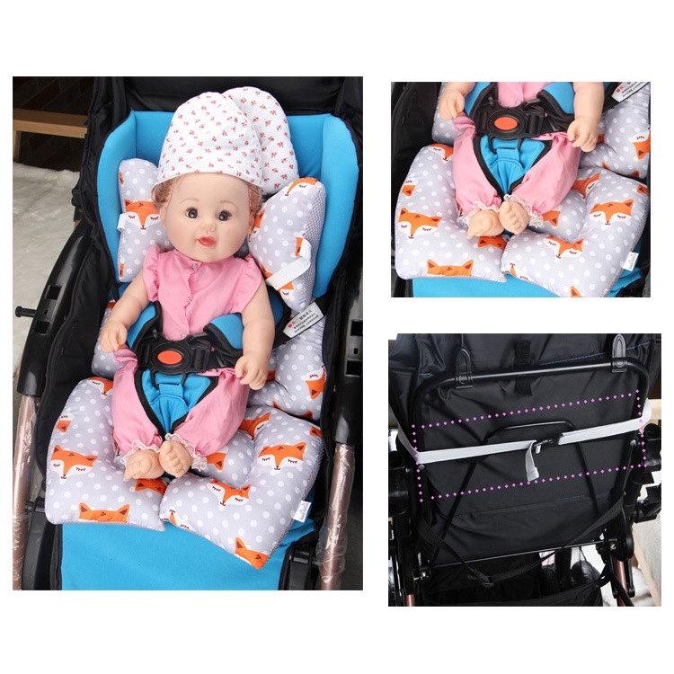 Đệm ghế ngồi xe đẩy bảo vệ an toàn cho bé tiện dụng chất lượng cao