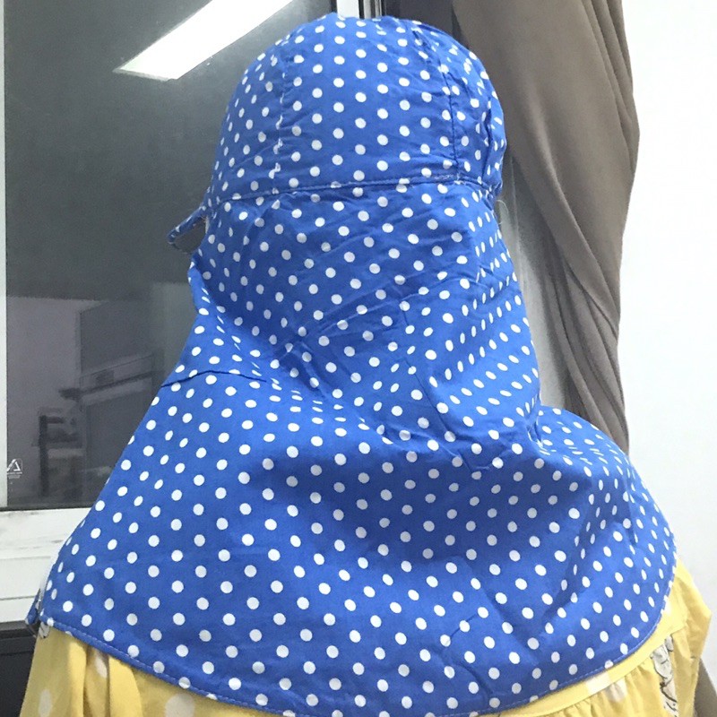 [Mã FAMAYFA2 giảm 10K đơn 50K] KHẨU TRANG NÓN CHỐNG NẮNG chấm bi | BigBuy360 - bigbuy360.vn