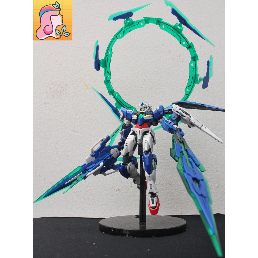 Gundam MG QanT Full Saber Metal Build Tặng kèm Decal nước và Base trưng bày