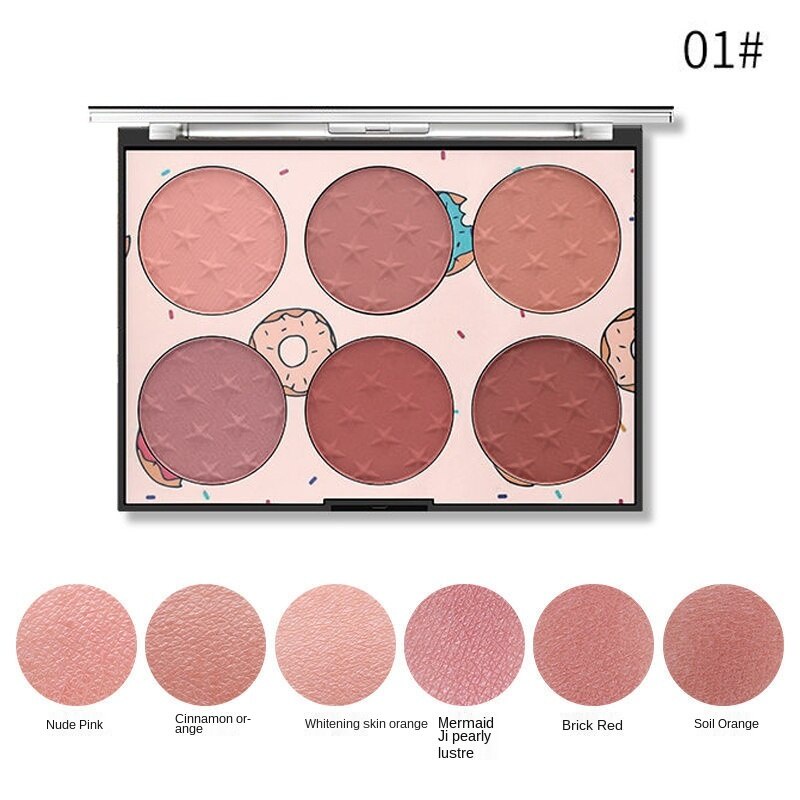 [Hàng mới về] Bảng phấn má hồng/mắt/che khuyết điểm lên màu tự nhiên kháng nước và mồ hôi thân thiện với da | BigBuy360 - bigbuy360.vn