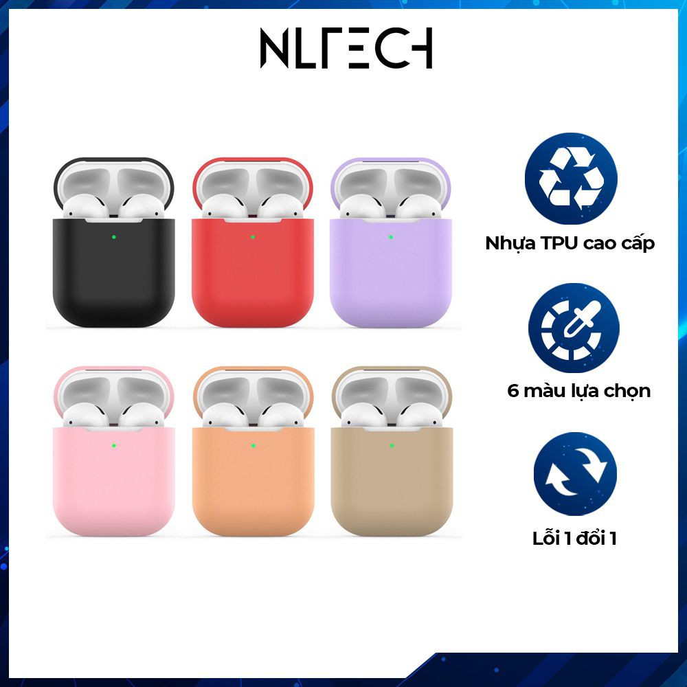 [HÀNG CAO CẤP ] Bao case AIRPOD 2 nhiều màu - Lỗi đổi mới trong 30 ngày.