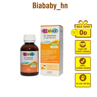 Siro pediakid 22 vitamineset oligo-eléments – bổ sung vitamin hỗ trợ ăn ngon, tăng sức đề kháng 125ml