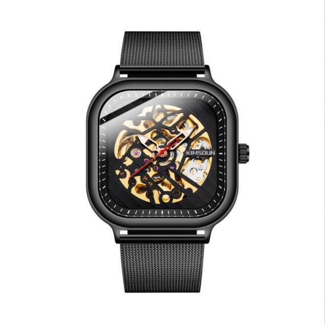 Đồng hồ cơ nam chính hãng tự động automatic cao cấp lộ máy sang trọng KIMSDUN K-2161A