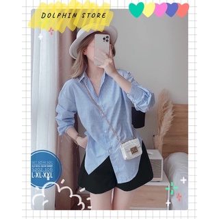 🌹BIGSIZE Set áo sơ mi kèm quần short bigsize