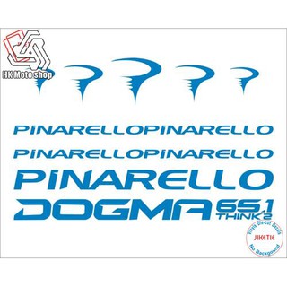 Decal dán xe đạp leo núi thương hiệu PINARELLO
