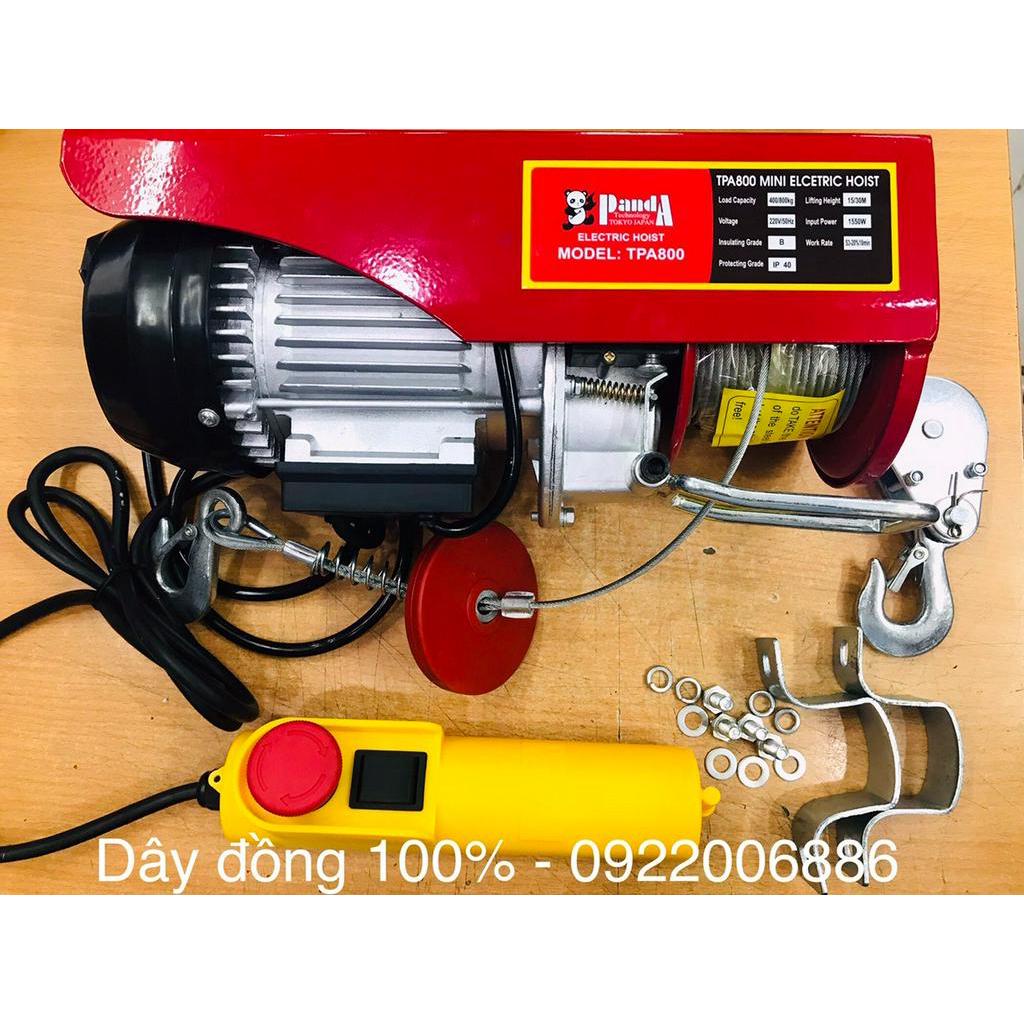 Máy tời điện - máy tời treo 800kg