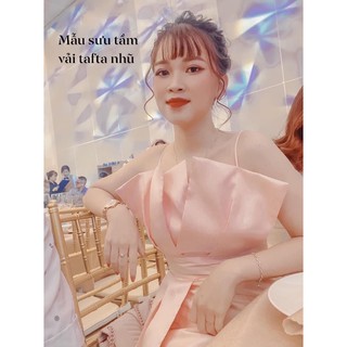 vải tafta nhũ chất đẹp có sẵn Vân Anh shop
