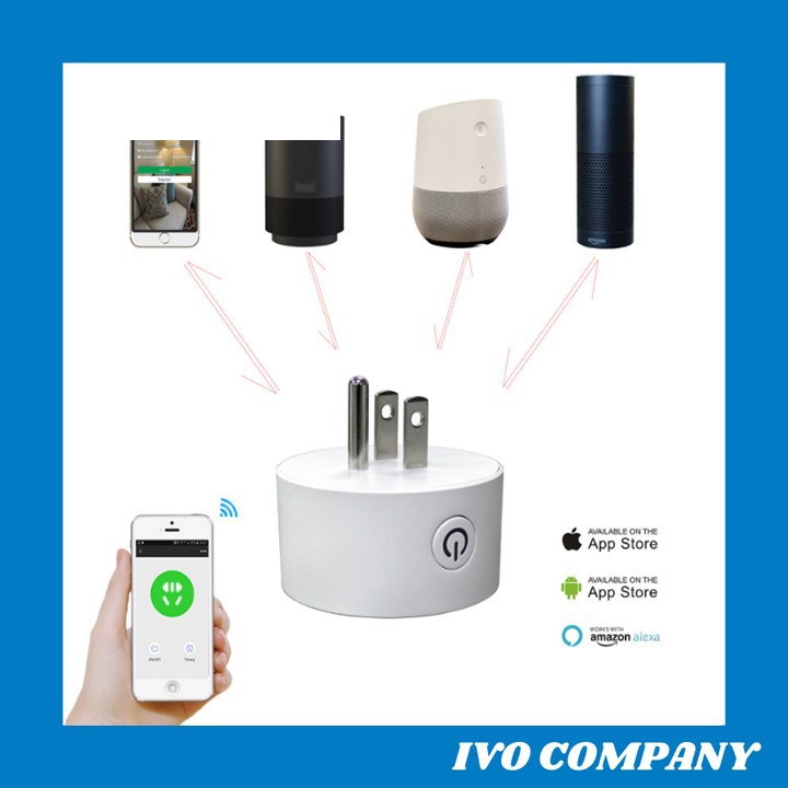 Ổ Cắm Điện Điều Khiển Từ Xa Sử Dụng WiFi