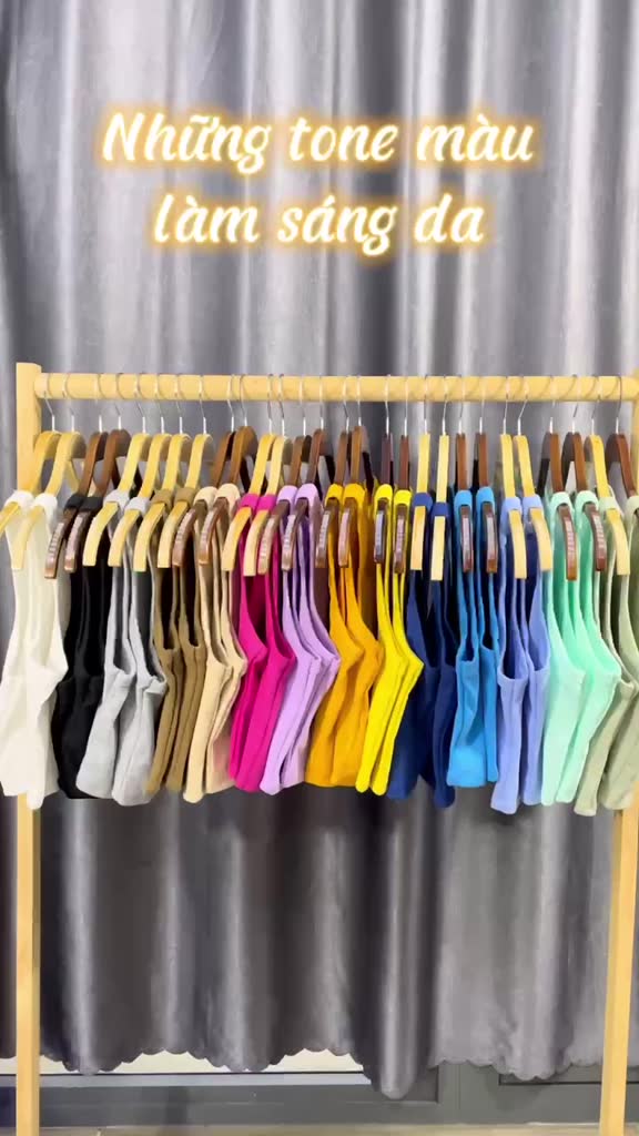 Áo ba lỗ nữ basic phong cách mùa hè năng động / ÁO CROPTOP 3 LỖ NGƯỢC entyty shop A3BL3 | BigBuy360 - bigbuy360.vn