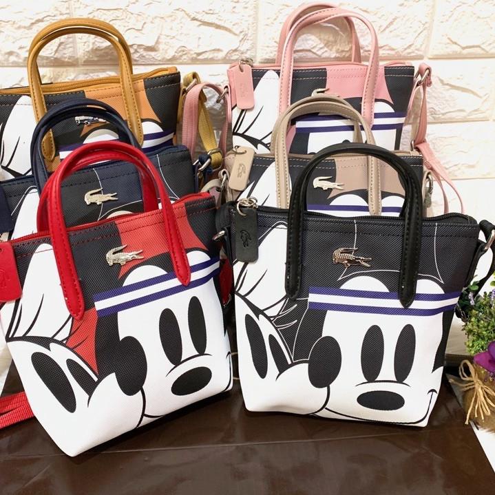 !!! Túi đeo chéo Mini hình chuột Mickey Jamjo Batam Lacoste nhập khẩu Z262 Premium 00