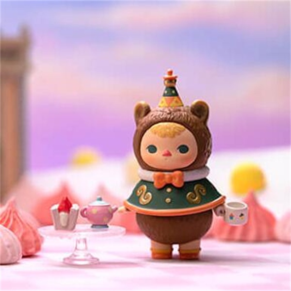 ★Hgtoys★  Búp Bê POPMART PUCKY Động Vật Trang Trí Tiệc Trà Hộp Quà Tặng Thời Thượng