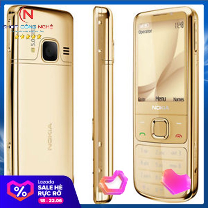 Điện Thoại cổ đẹp Nokia 6700 Classic Gold Zin full phụ kiện BẢO HÀNH 1 NĂM